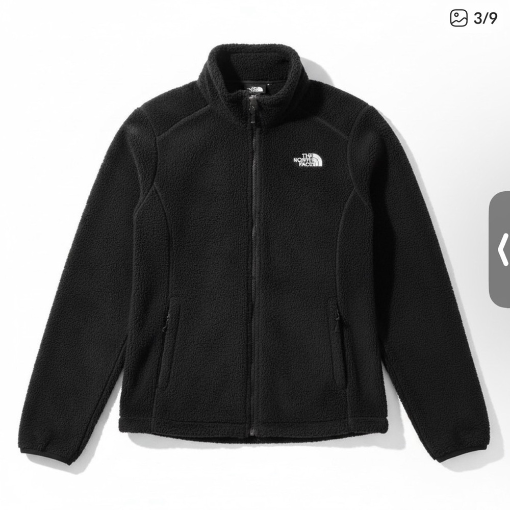 The North Face Black Full-Zip Fleece